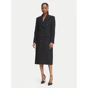 Elisabetta Franchi Prehodni plašč CP-008-66E2-V900 Črna Regular Fit