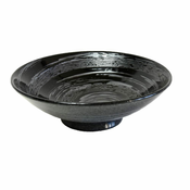 MIJ Ramen skleda Gunmetal Vrtinec 25 cm