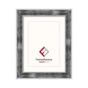 Dekoracyjna ramka na zdjęcia Trizia A2 42 x 59,4 cm czarno-srebrna