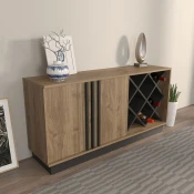 Hanah Home Komoda Luna, 70x40x148 cm, Boje oraha