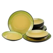 Creatable Jedilni Servis Hot Green, 12-Delni