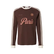 ADIDAS ORIGINALS Majica PARIS rjava/losos/bela