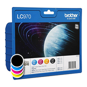 Brother Ink LC-970 Value Pack B/C/M/Y, Blister