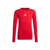 adidas Majice z dolgimi rokavi JR Team Base Tee Rdeča
