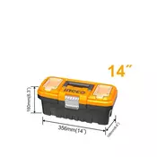 INGCO Plasticna kutija za alat 356mm