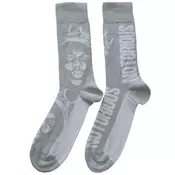 Notorious B.I.G. Crown Monochrome Grey & White 40-45 Nogavice