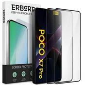 Overboard 2x kaljeno steklo za Xiaomi Poco X7 Pro, 3D polno, steklo za celoten zaslon
