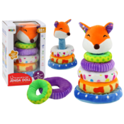 Lean Toys igračka Plišana Piramida Fox