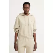 Armani Exchange pulover s kapuco ženski bombažen