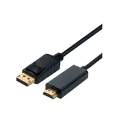 STANDARD kabel DisplayPort 1.2 - HDMI, 4K60Hz, M/M, 2 m, crni S3681-10