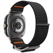 Pašček Spigen DuraPro Flex, črn - Samsung Galaxy Watch Ultra (AMP08773)