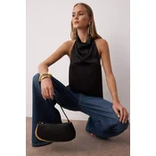 Trendyol Bluza črna