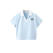 MANGO KIDS Majica ARGEN svetlo modra / temno modra / temno rumena / bela