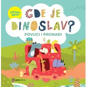 Gde je Dinoslav? – Ucimo boje (povuci i pronadi) - lat