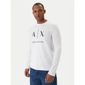 ARMANI EXCHANGE Majica  črna / bela