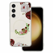 MG Flower ovitek za Samsung Galaxy A25 5G/A24 4G, red flower