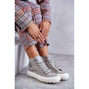 Ženske tenisice  BIG STAR SHOES High Warm Grey