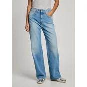 Pepe Jeans za ženske. PL204731MS7 Ravne kavbojke Lexa blue (27/30), Modra, Priložnostno, Bombaž, Džins, Trajnostni