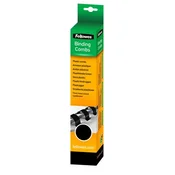 Spirala, plasticna, 16 mm, 101-120 listova, FELLOWES, 25 komada, crna 5332302