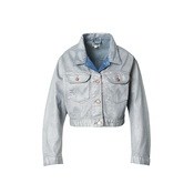 WRANGLER Prijelazna jakna, plavi traper / srebro