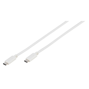 VIVANCO USB kabel Tip C 1m bijelo 39641 IT-CO USB CC Tip C <-> Tip C utikac USB 3.1