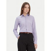 Polo Ralph Lauren Srajca 211941509003 Vijolična Slim Fit