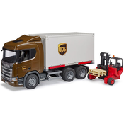 Kamion Bruder Scania UPS sa viljuškarom 035822