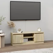 TV ormaric s vratima boja hrasta sonome 102 x 30 x 36 cm