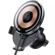 shumee Indukcijski nosilec za prezračevalno rešetko 15W USAMS Magnetic Transparent