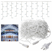 hurtnet Novoletne lučke zavesa 300 LED hladno bela 12m flash efekt