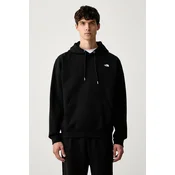 The North Face pulover s kapuco moški z bombažem Essential