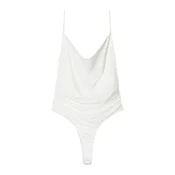 Bershka Bodi majica bela