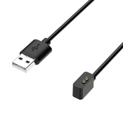 Polnilna postaja z USB kablom za Xiaomi Redmi Watch 2/2 Lite/3/Smart Band Pro/Band 7 Pro/Mi Band 7 Pro/Huawei Band 8 - črna