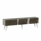 Hanah Home HANAH HOME Veas - Marble, Walnut TV omarica, (20864990)