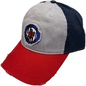 The Who Target Logo Tricolor Kapa Grey, Navy Blue & Red UNI