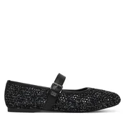 Balerinke Tommy Jeans Tjw Knitted Ballerina EN0EN03030 Črna