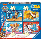Ravensburger Moja prva sestavljanka Paw Patrol 4 v 1 (2,3,4,5 kosov)