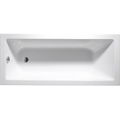 Pravokotna kad DOUBRAVA, 170 x 70 x 41 cm, bela - Bela - 170.00 - 24 - 42.00 - Akrilat - Vgrajen v tla - Pravokotna - 52.00 - Aqualine - AQUALINE BATHTUBS - 70.00 - 170x70x42 cm - 190.00