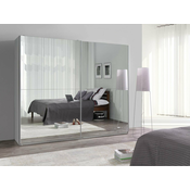 Garderobna omara Murrieta 174 Bela, 206x244x64cm, Vrata omare: Drsna