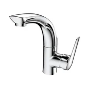 Sapho - Armatura za umivalnik SOLITER 18 cm, poliran krom