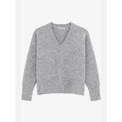MixRay Pulover Pullover svetlo siva