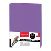 Optima - Barvni fotokopirni papir Optima A4, vijolična taro, 500 listov