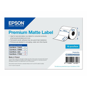 Epsonov zvitek etiket, običajen papir, 102x152mm