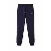 EA7 Emporio Armani Hlače marine/bela