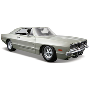 Maisto - Dodge Charger R/T iz 1969., srebrni, 1:25