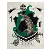 Harry Potter Umjetnicka Štampana Slika: Slytherin