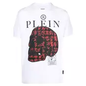 Philipp Plein Muška majica PACCMTK6273PJY002N-01, Bela