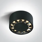 STROPNA SVJETILJKA LED CRNA 20W/3000K/1600lm/IP20