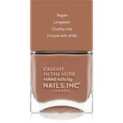 Nails Inc. Caught in the nude lak za nohte odtenek Tulum beach 14 ml