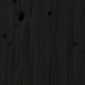 Nocni ormarici 2 kom crni 40 x 31 x 50 cm od masivne borovine